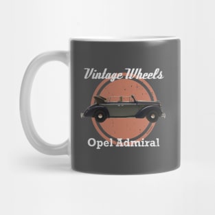 Vintage Wheels - Opel Admiral Mug